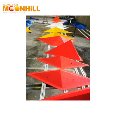 Multiple Colors Fiberglass Rock Climbing Volumes Indoor ISO9001 Approved