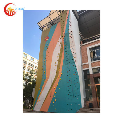 Outdoor Speed Climbing Wall 15.5m High Mobile Climbing Wall For Trampoline Park