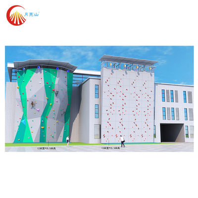 CE ROHS Rock Climbing Volumes Resort Place Climbing Wall Volumes Customized