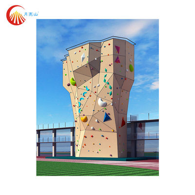 CE ROHS Rock Climbing Volumes Resort Place Climbing Wall Volumes Customized