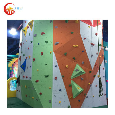 Indoor Kids Rock Wall Climbing Corrosion UV Resistant For Theme Park