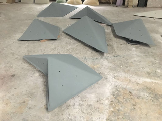 Indoor Bouldering Climbing Holds Fiberglass Rock Wall Volumes Resin Material