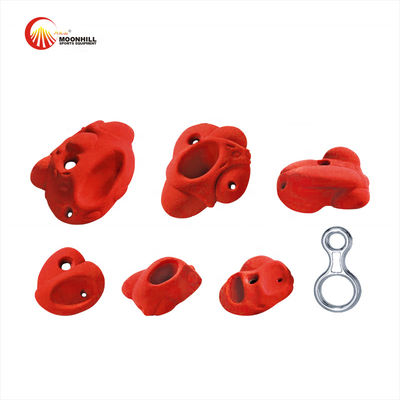 Anti Skid Climbing Wall Rocks Customized Size Climbing Practice Holds