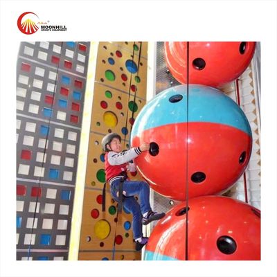 Fun Big Wall Rock Climbing Colourful Indoor For Sports Park