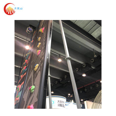 Auto Belay Rope Climbing Wall Artificial Kids Mobile Rock Climbing Wall