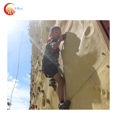 Removable Rock Climbing Practice Board Wall Fiberglass For Trampoline Park