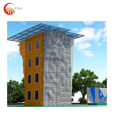 Trampoline Park Outdoor Bouldering Wall Gym Artificial Climbing Wall ISO9001