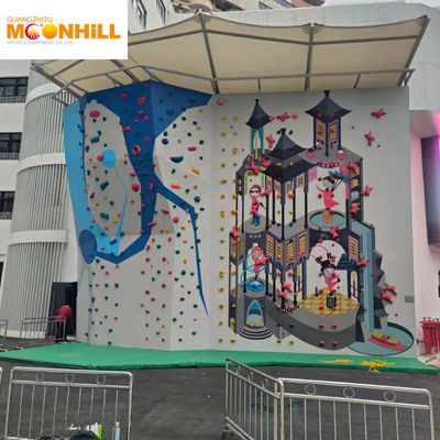 Customized Resin Outdoor Climbing Wall Long Lasting Cloud Storage For Businesses