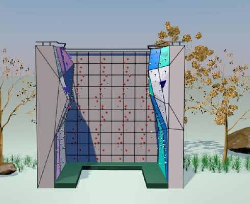Plywood Board Indoor Climbing Wall For Residential