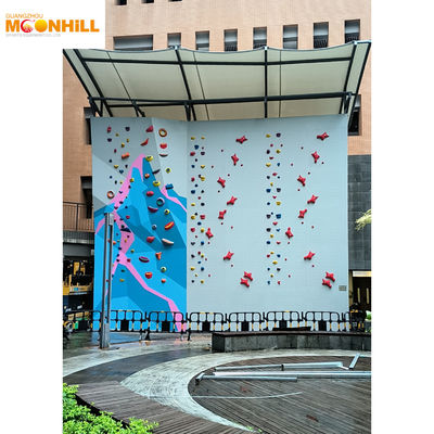 Outdoor Climbing Wall Children Play Equipment Moonhill