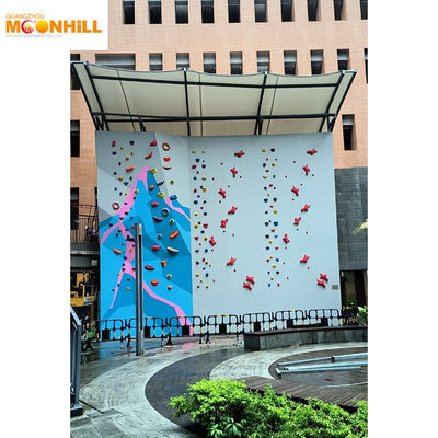 Outdoor Climbing Wall Children Play Equipment Moonhill