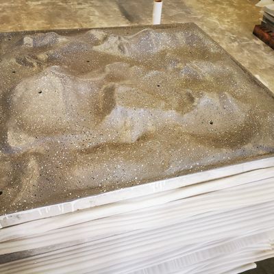 Rock Climbing Wall Material Fiberglass Board for gym