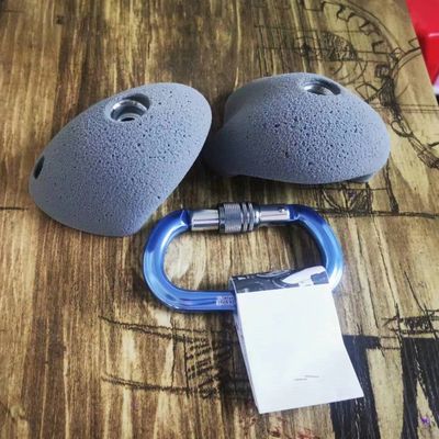 Different Kids Rock Climbing Holds For Amusement Trampoline Park Climbing Wall