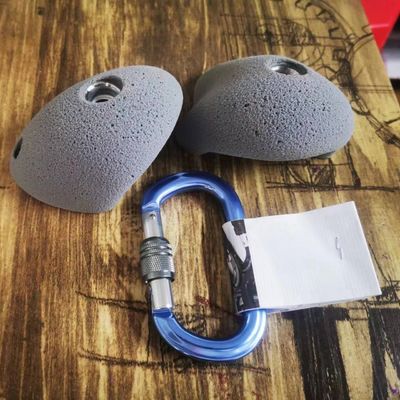 Different Kids Rock Climbing Holds For Amusement Trampoline Park Climbing Wall