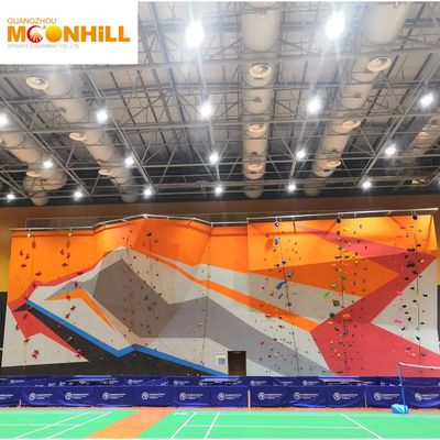 Resin Plywood Panel Indoor Climbing Wall Customized Size
