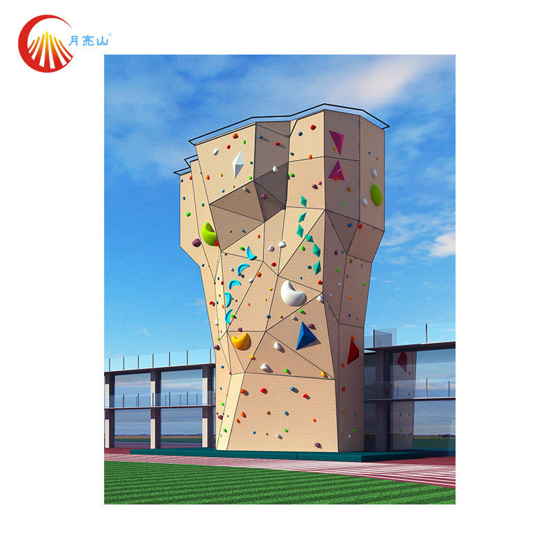 CE ROHS Rock Climbing Volumes Resort Place Climbing Wall Volumes Customized