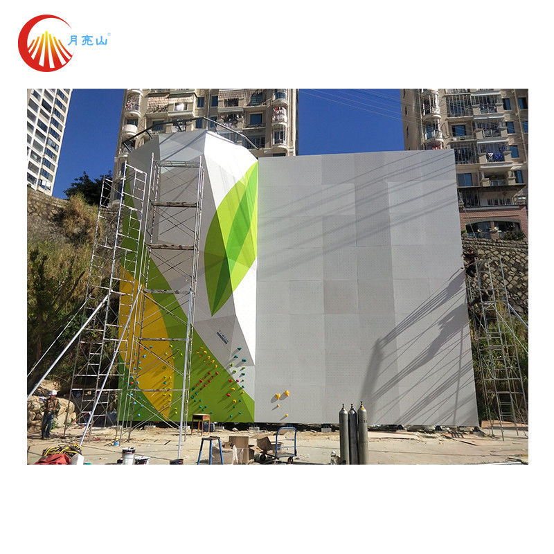 Professional Boulder Climbing Wall With Different Slope And Difficulty