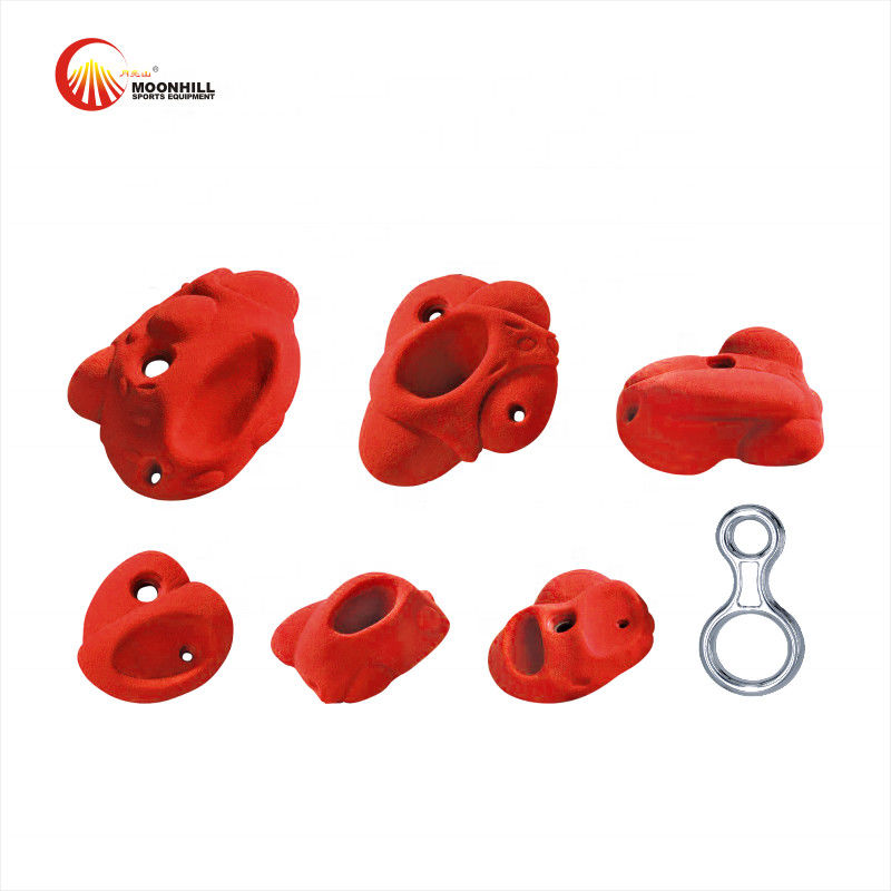 Anti Skid Climbing Wall Rocks Customized Size Climbing Practice Holds