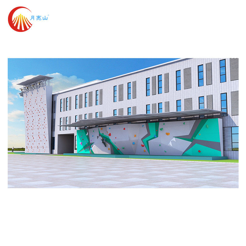 Colorful Outdoor Climbing Wall Frp Fiberglass Rock Climbing Training Board