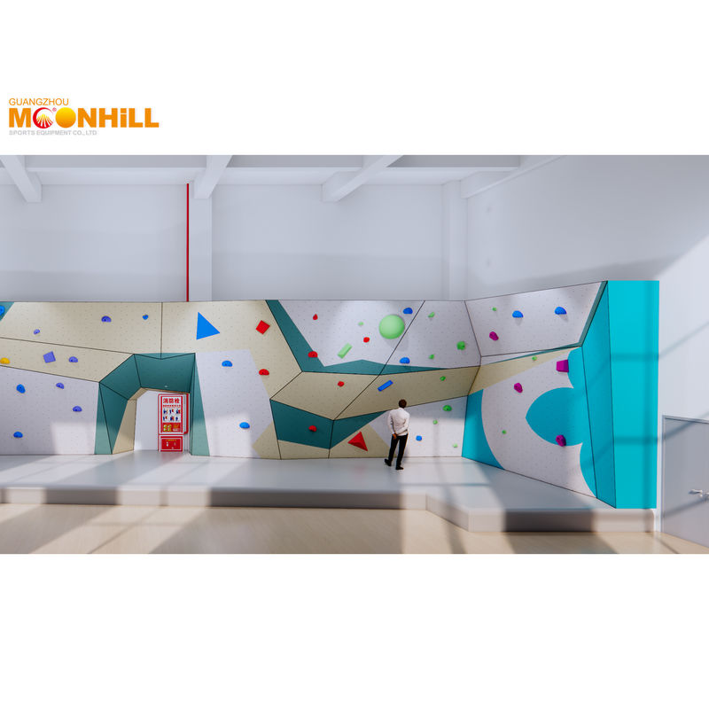 Lightweight Fiberglass Climbing Wall Indoor Adult Wall Climbing For Play Hall