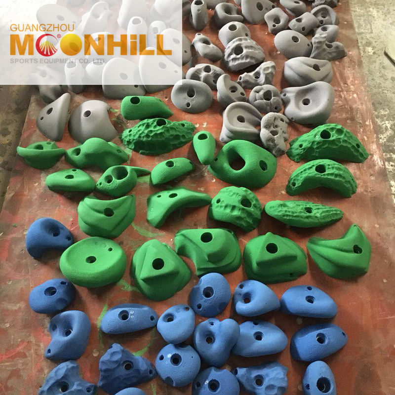 Reinforced Resin Boulder Climbing Rock Holds For Adult Gym