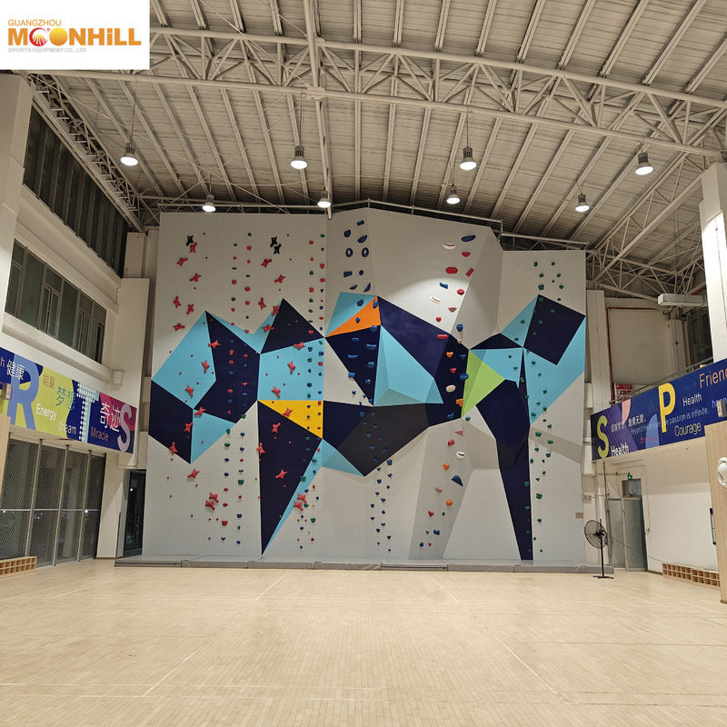 Organic Fiberglass Board Outdoor Climbing Wall 25 Passenger