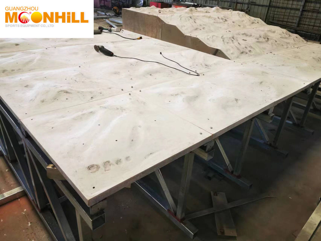 3d Panel Fiberglass Climbing Walls For Commercial Amusement Park