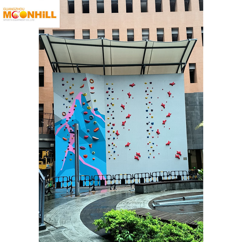 Outdoor Climbing Wall Children Play Equipment Moonhill