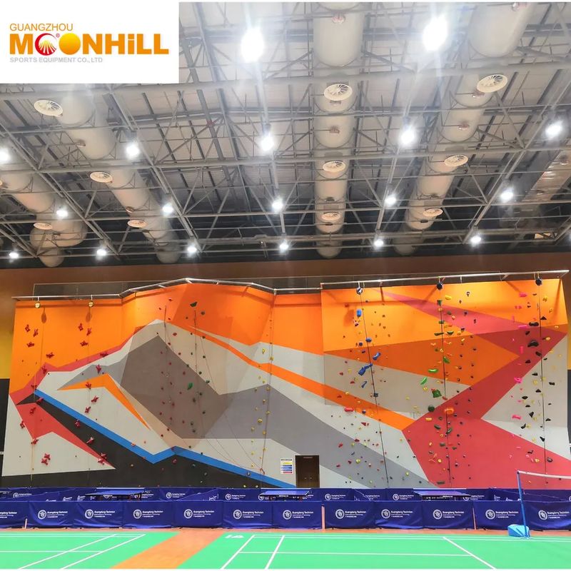 Resin Plywood Panel Indoor Climbing Wall Customized Size